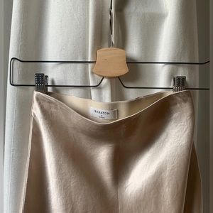 Babaton Slip Midi Skirt